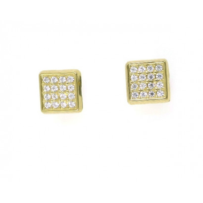 Arracades or groc zircon quadrat - M-620842