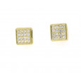 Arracades or groc zircon quadrat - M-620842 Arracades or groc zircon quadrat - M-620842