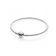 Polsera rígida plata 19cm. - 590713-19 Polsera rígida plata 19cm. - 590713-19