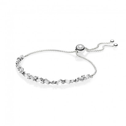Pulsera Pandora plata circon - 597558CZ-2