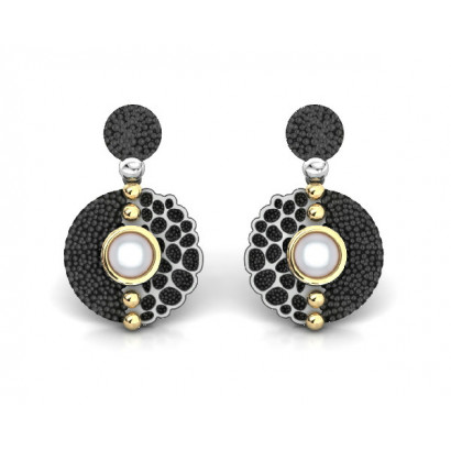 Arracades Bohemme plata or perla - 5MRN001EP