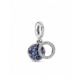 Charm Pandora plata zircon i zircon blau - 799186C01