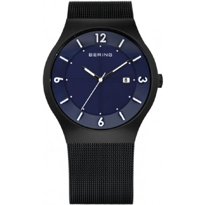 Rellotge bering 40mm solar ip negre vidre safir - 14440-227