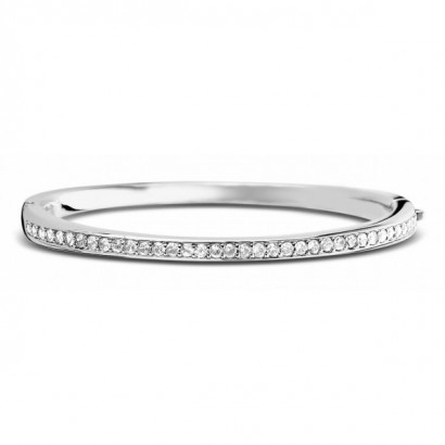 Polsera ti sento plata zircon - 2298ZI