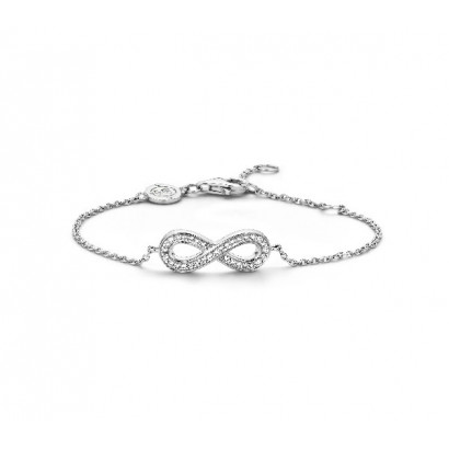 Polsera plata ti sento zircon infinit - 2823ZI