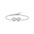 Pulsera plata ti sneto circon infinito - 2823ZI Pulsera plata ti sneto circon infinito - 2823ZI