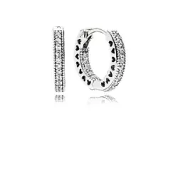 Pendientes Pandora plata circonita - 296317CZ