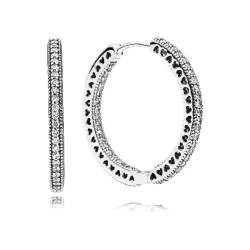 Pendientes plata circonita - 296319CZ