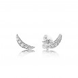 Pendientes pandora plata y circon - 297569CZ Pendientes pandora plata y circon - 297569CZ