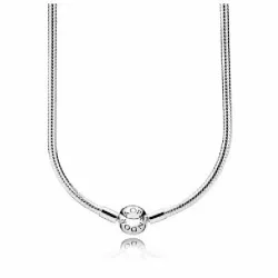 Collar plata tanca rodona 45cm - 590742HV-45