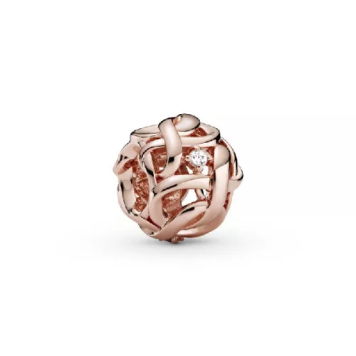 Charm Pandora plata rose circon  - 788824C01