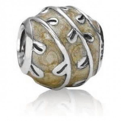 Charm plata esmalt beig - 790525EN19