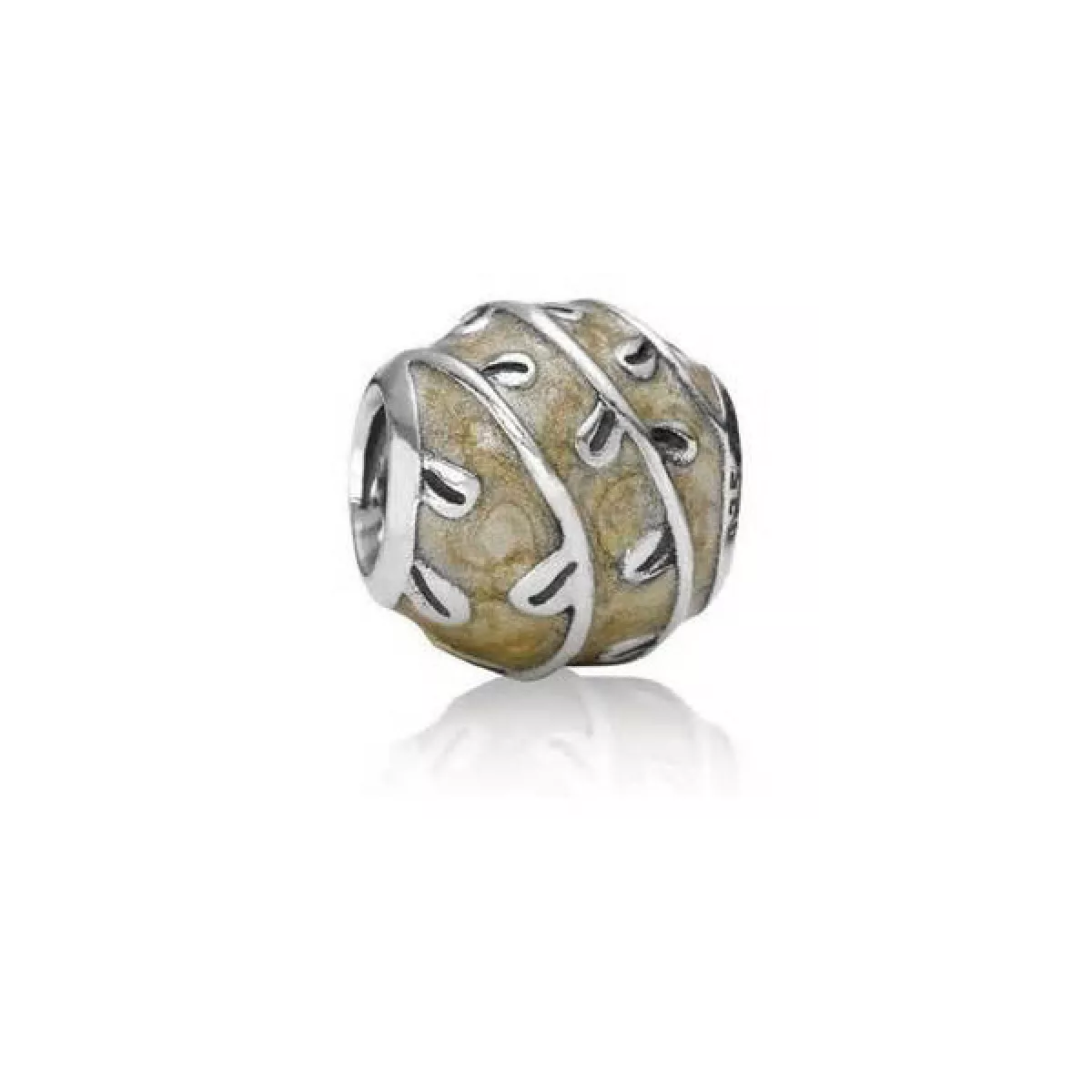 Charm plata esmalte beig - 790525EN19