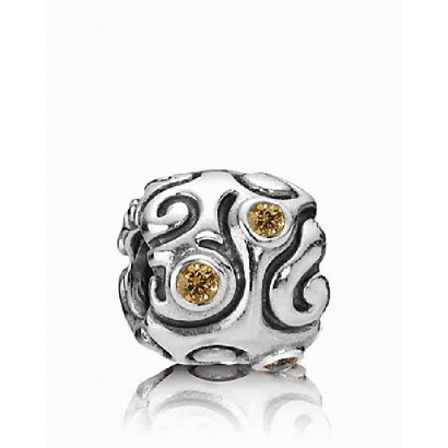 Charm plata zircon mel - 790548CZM