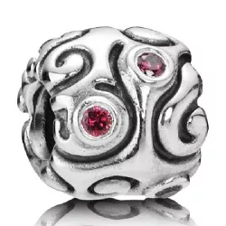 Charm plata zircon rodolita - 790548CZR