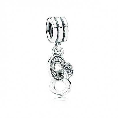 Charm Pandora plata zircon - 791242CZ