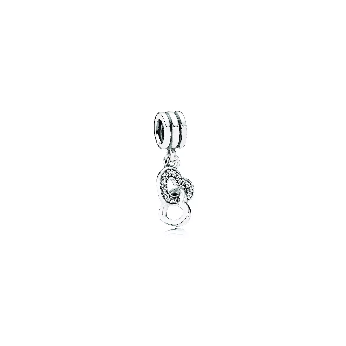 Charm Pandora plata zircon - 791242CZ