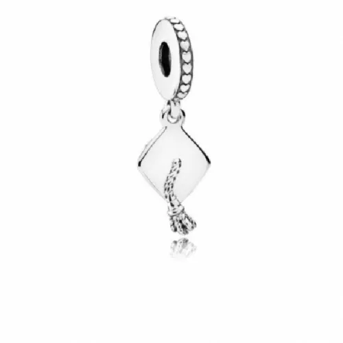 Charm plata birret penjant - 791892