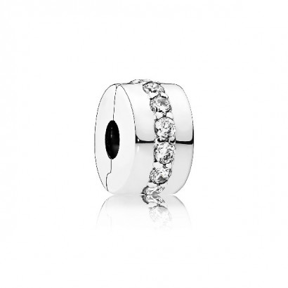 Clip plata zircon - 791972CZ