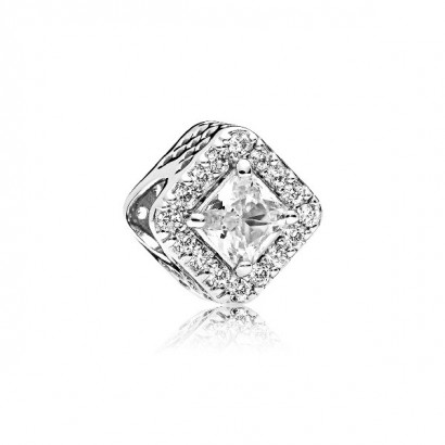 Charm plata zircon - 796206CZ