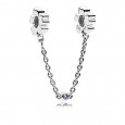 Cadena seguridad plata floral - 797090NRP-05 Cadena seguridad plata floral - 797090NRP-05