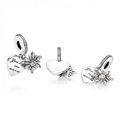 Charm plata or zircon - 792012CZ