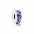 Clip Pandora plata circon azul - 791817NSBMX Clip Pandora plata circon azul - 791817NSBMX