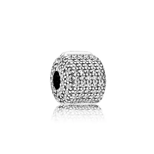 Clip plata pave circon - 791873CZ
