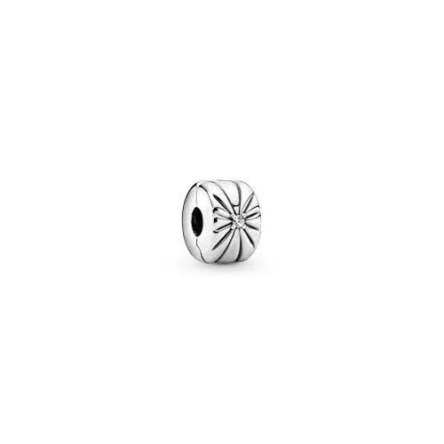Charm Pandora clip plata zircon - 798614C01