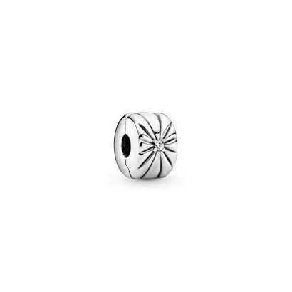 Charm Pandora clip plata zircon - 798614C01