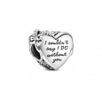 Charm Pandora plata corazon - 799146C00 Charm Pandora plata corazon - 799146C00