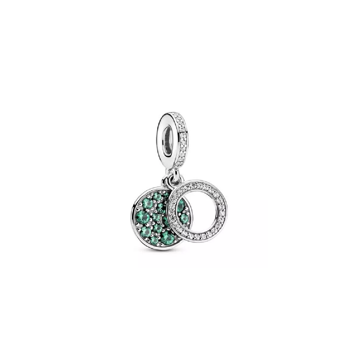 Charm Pandora plata circon verde turquesa - 799186C02