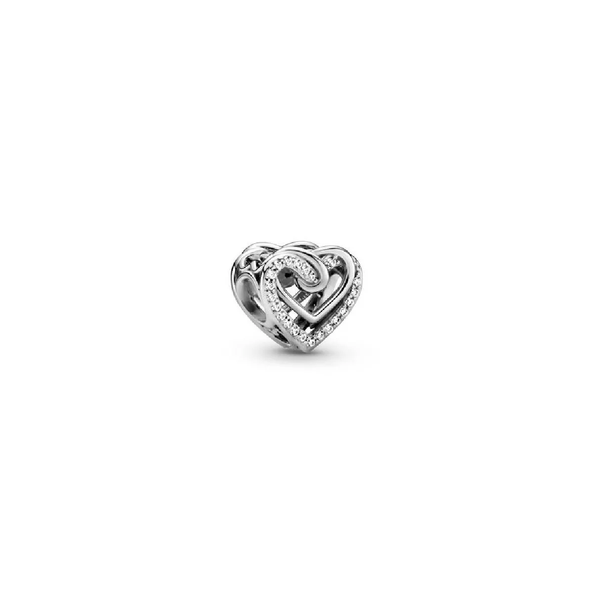 Charm Pandora plata corazon circon  - 799270C01
