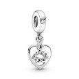Charm Pandora plata cor friends infinit - 799294C01