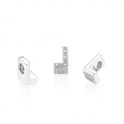 Charm Pandora plata letra L - 797466