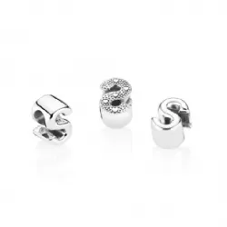 Charm Pandora plata letra S - 797473