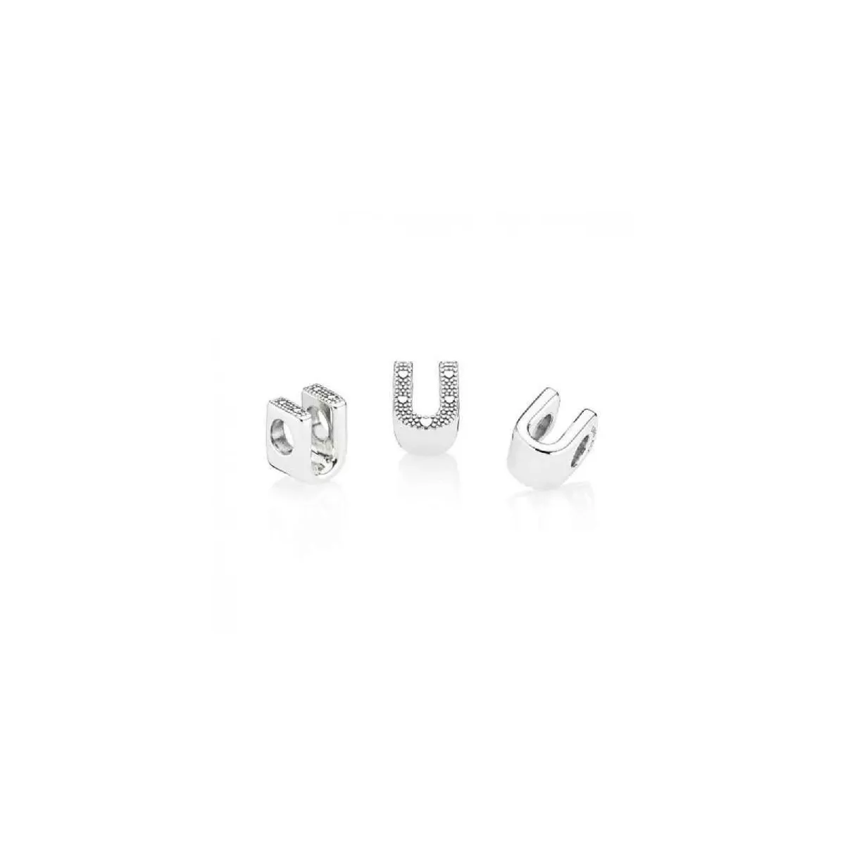 Charm Pandora plata letra U - 797475