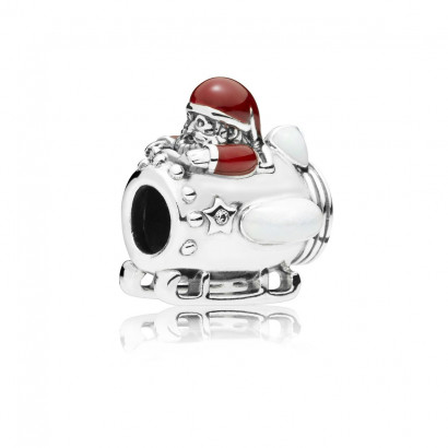Charm Pandora plata, zircon i esmalt - 797511ENMX