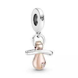 Charm Pandora xumet plata rose zircon - 781490C01