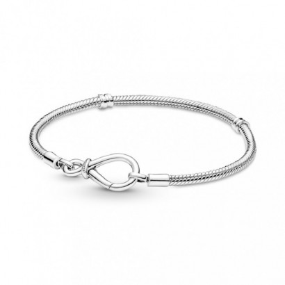 Pulsera Pandora plata cierre infinito - 590792C00