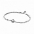 Pulsera Pandora plata rivier circon - 599416C01