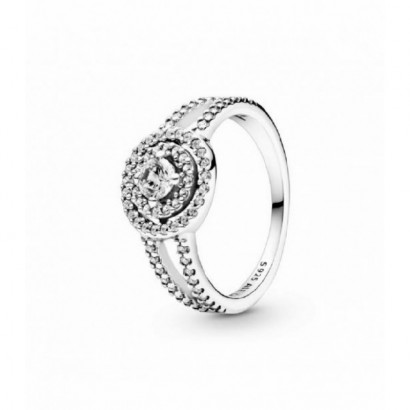 Anillo Pandora plata circon  - 199408C01-52