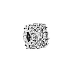 Charm Pandora plata zircon - 798487C01