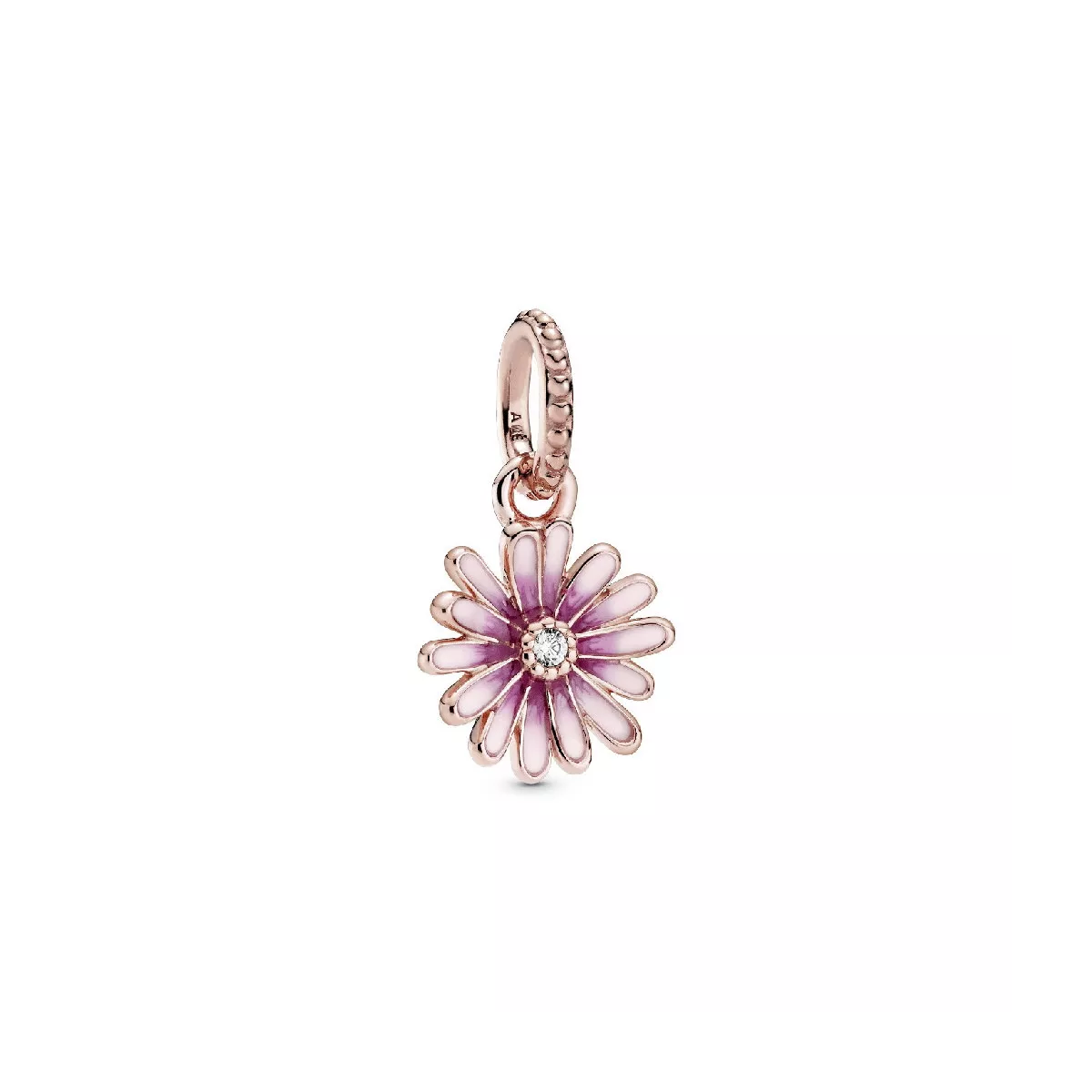 Charm Pandora plata rose flor esmalt rosa - 788771C01