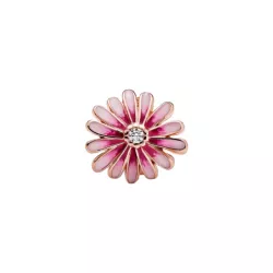 Charm Pandora plata rose flor esmalt rosa - 788775C01