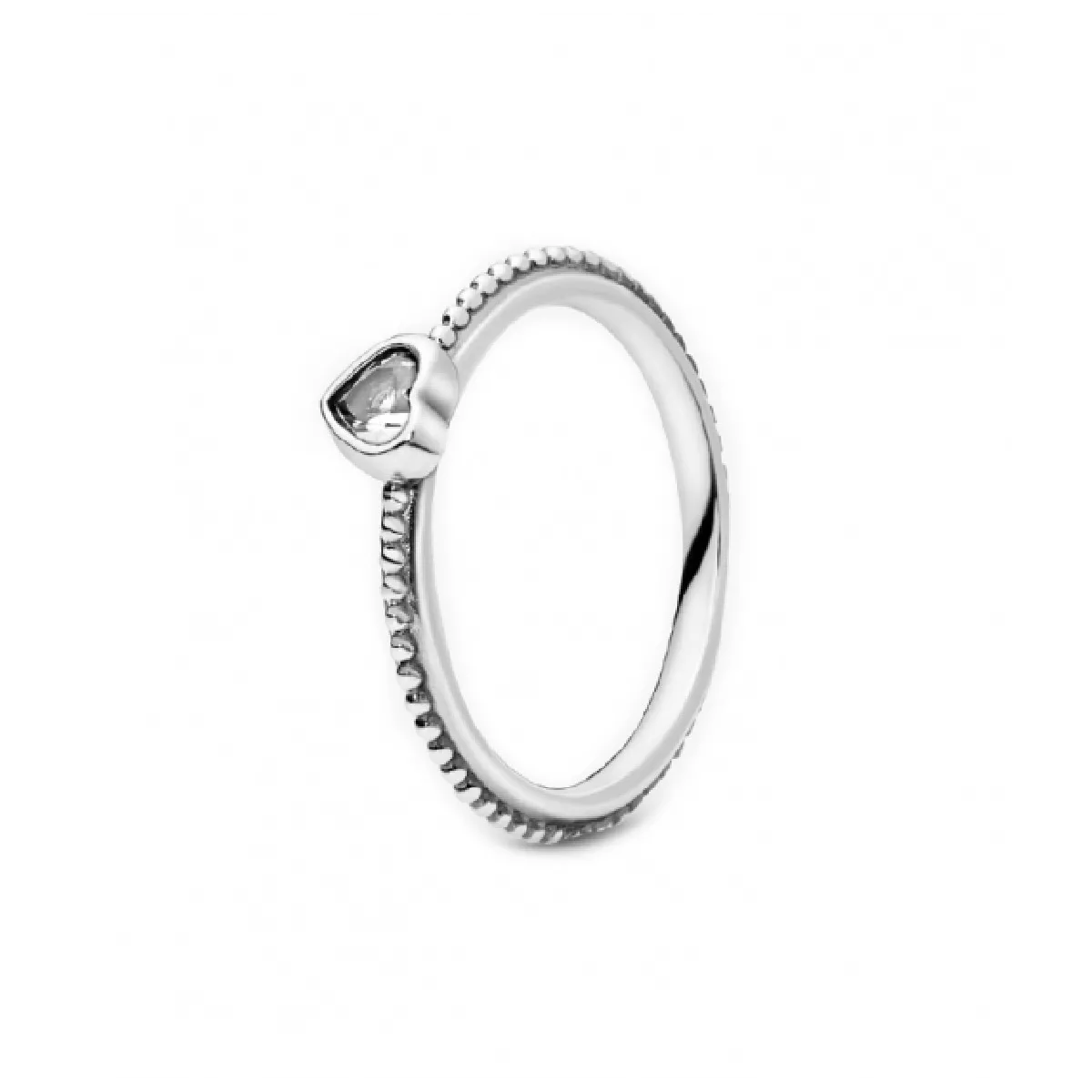 Anell Pandora plata cor zircon - 190896CZ