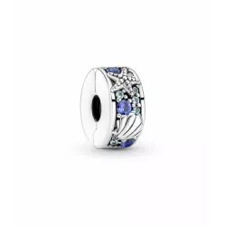 Clip Pandora plata motius mar zircon - 791678C01