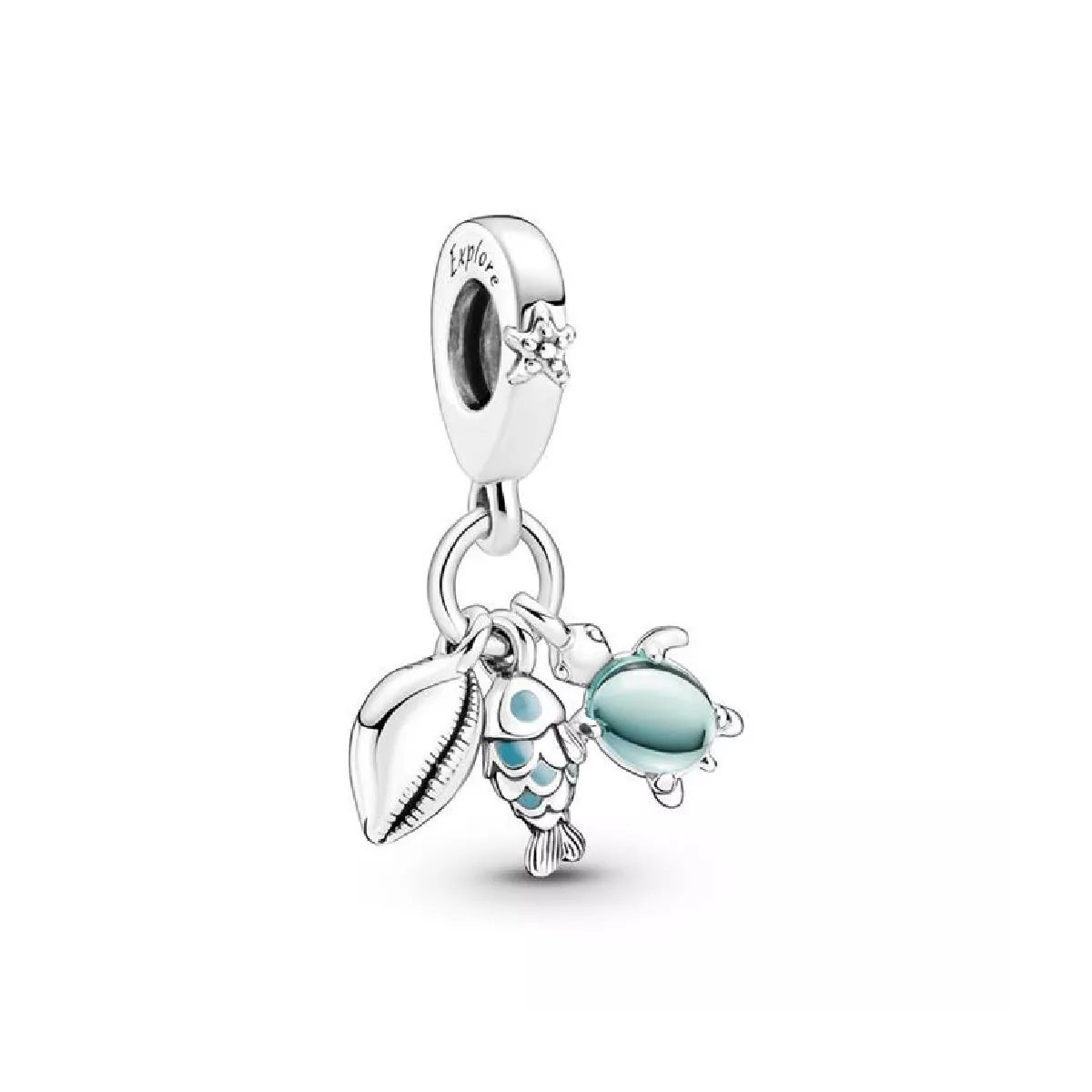 Charm Pandora plata zircon esmalt - 791697C01