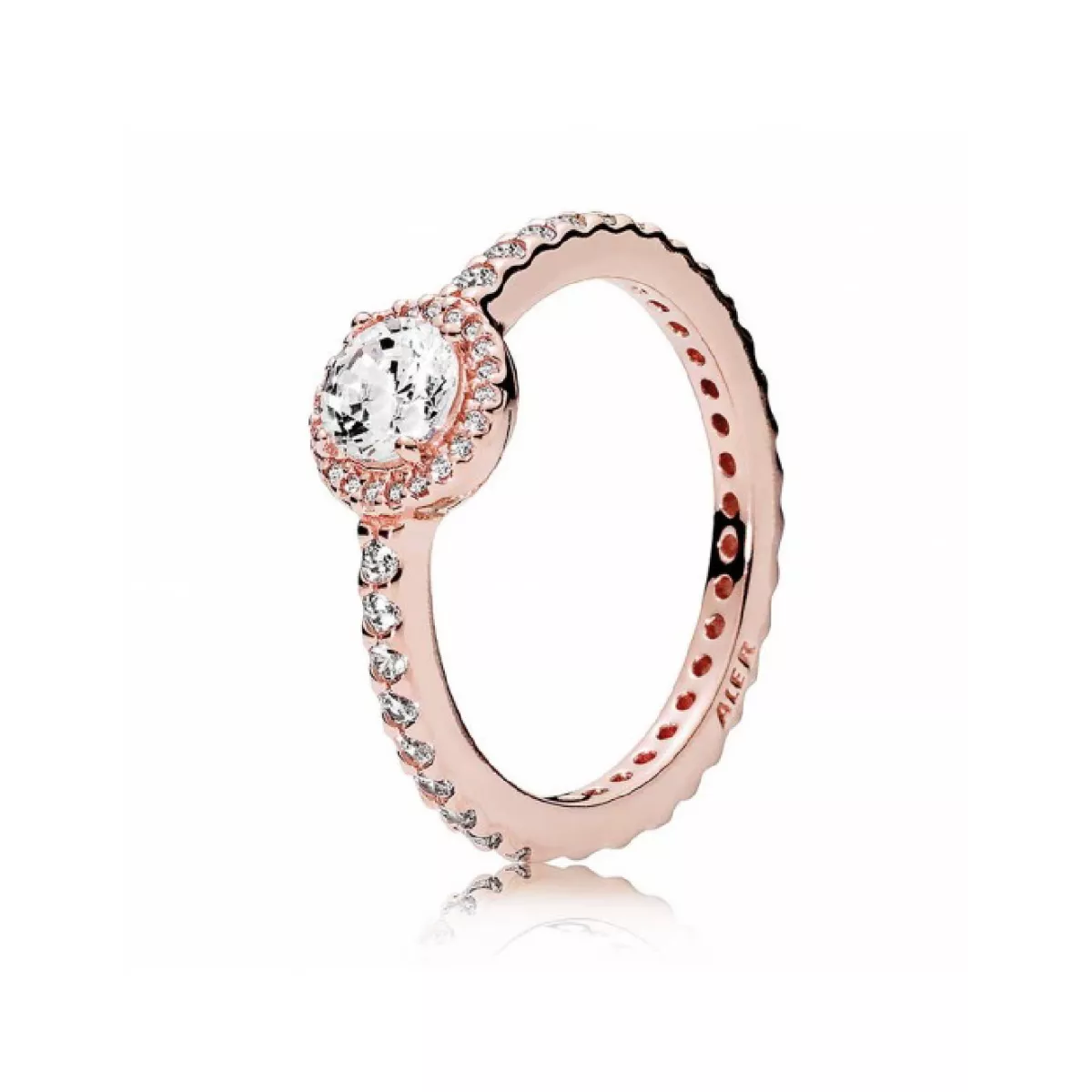 Anell Pandora plata 14k rose zircon - 188861C01