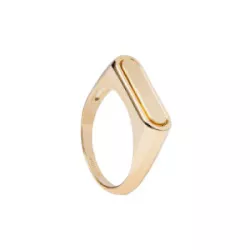 Anell Pdpaola Ribbon Stamp plata xapada - AN01-625